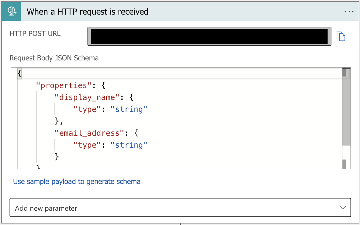 Logic App HTTP Trigger
